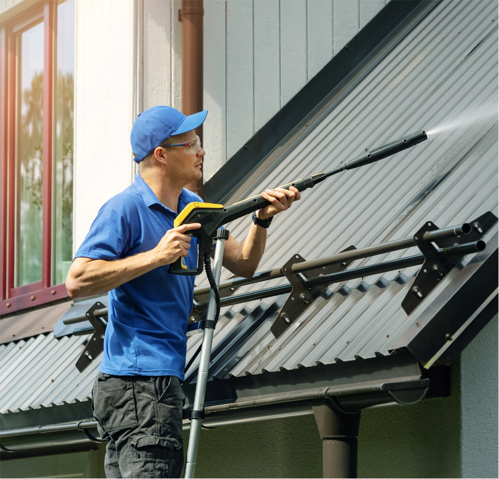 Preforming Roof Maintenance