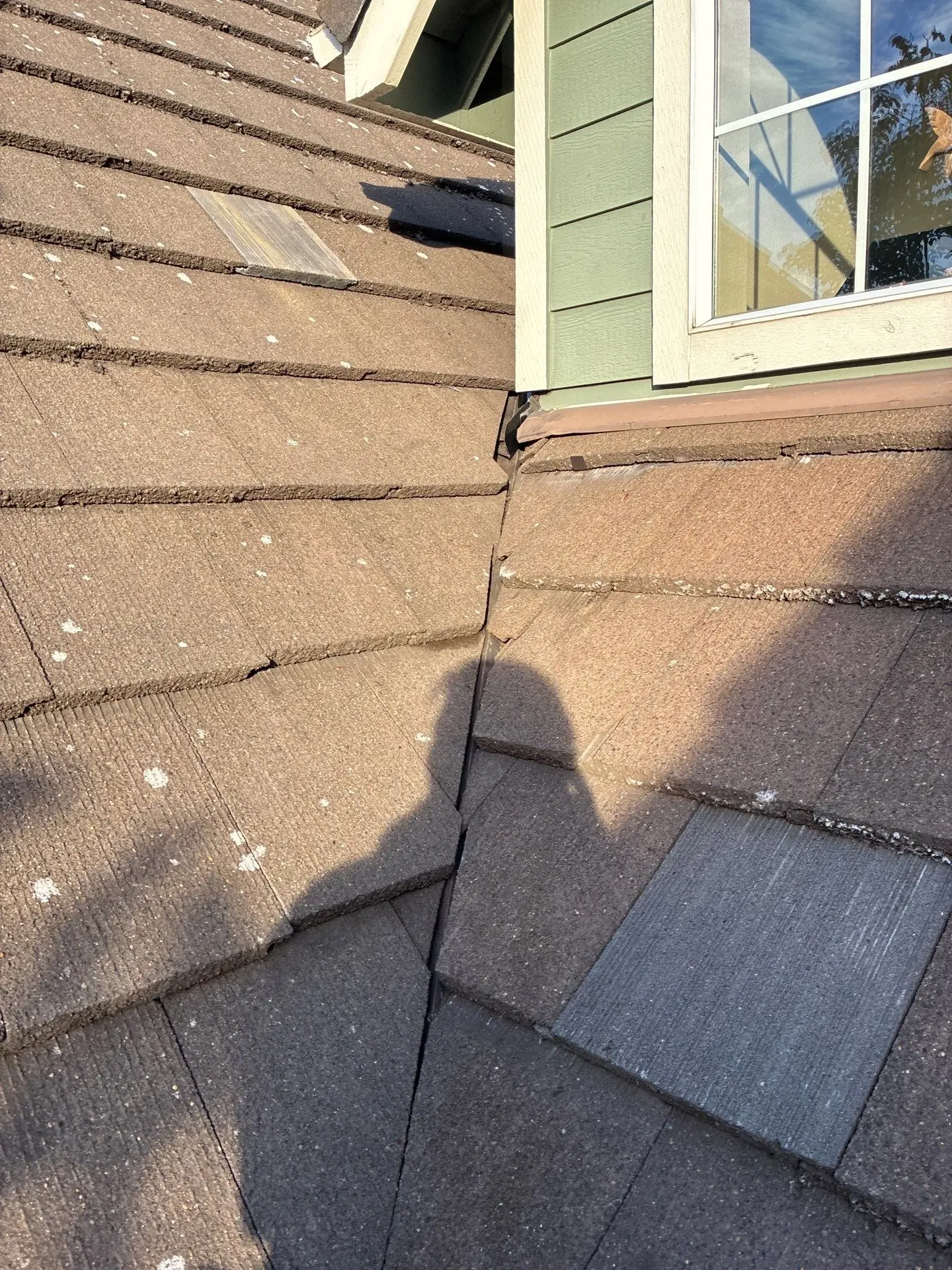 Tile Roof Valley After Leak Repair in Vancouver, WA